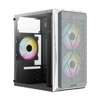 GABINETE ACTECK DOOM GI630 / MINI TORRE / MICRO ATX - MINI ITX / FUENTE DE PODER 500W / PANEL ACRILICO / 3 VENTILADORES FRGB INCLUIDOS / NEGRO / AC-935739 GABINETE ACTECK DOOM GI630 / MINI TORRE / MICRO ATX - MINI ITX / FUENTE DE PODER 500W / PANEL ACRILICO / 3 VENTILADORES FRGB INCLUIDOS / NEGRO / AC-935739
